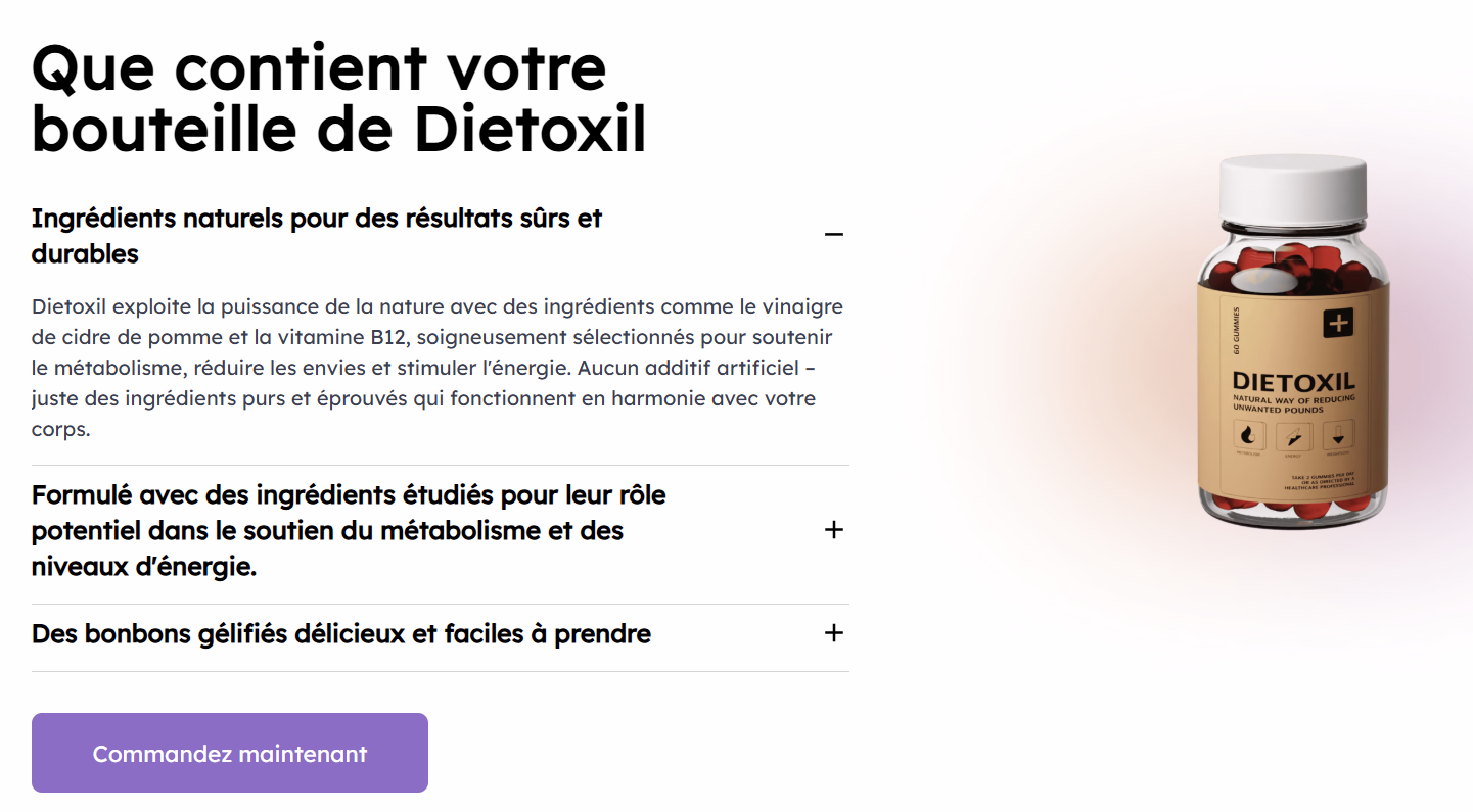 Dietoxil Gummies France